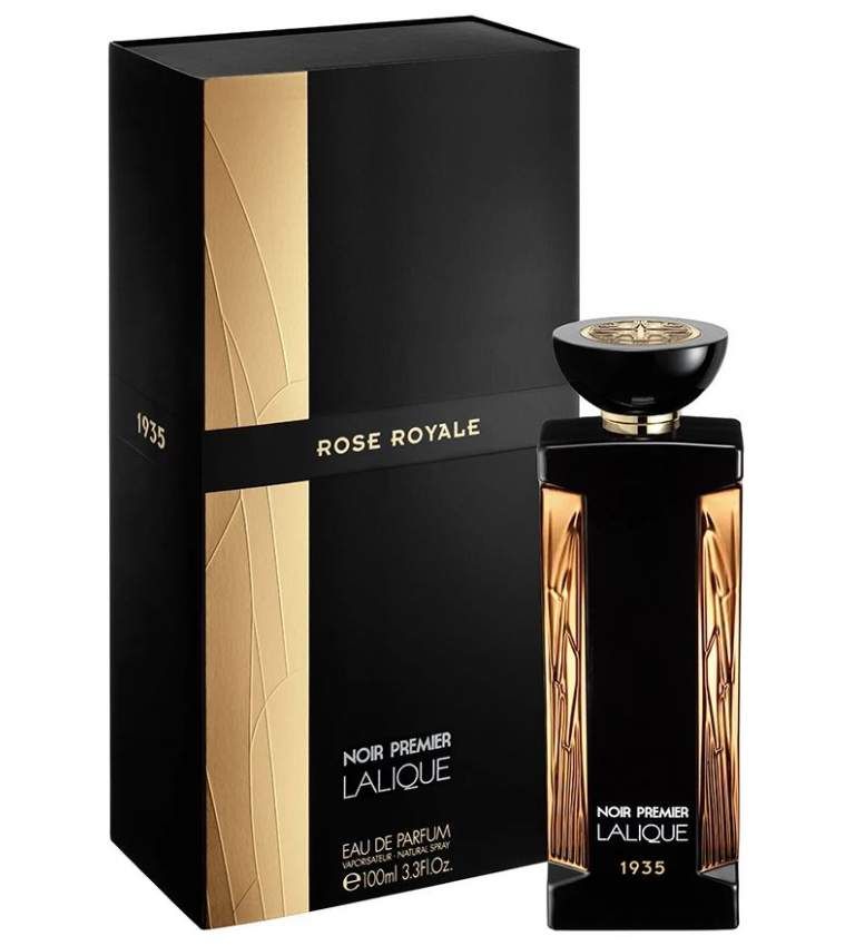 Lalique Noir Premier Rose Royale 1935