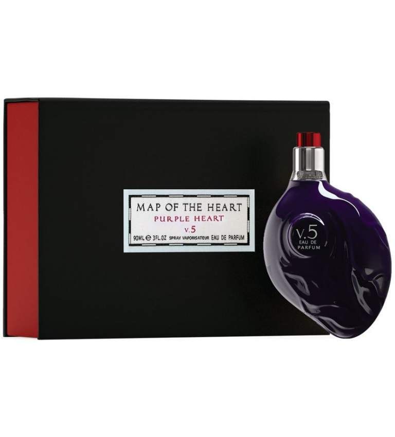 Map of the Heart Purple Heart v.5