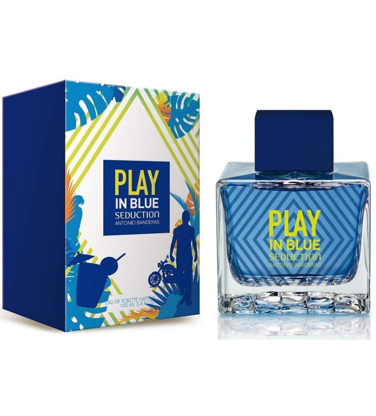 Antonio Banderas Play In Blue Seduction for Men