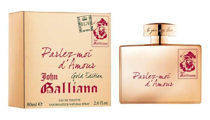 John Galliano Parlez-Moi d'Amour Gold Edition