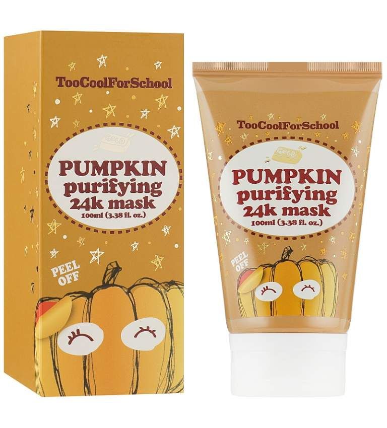 Too Cool For School Pumpkin Purifying 24K Mask