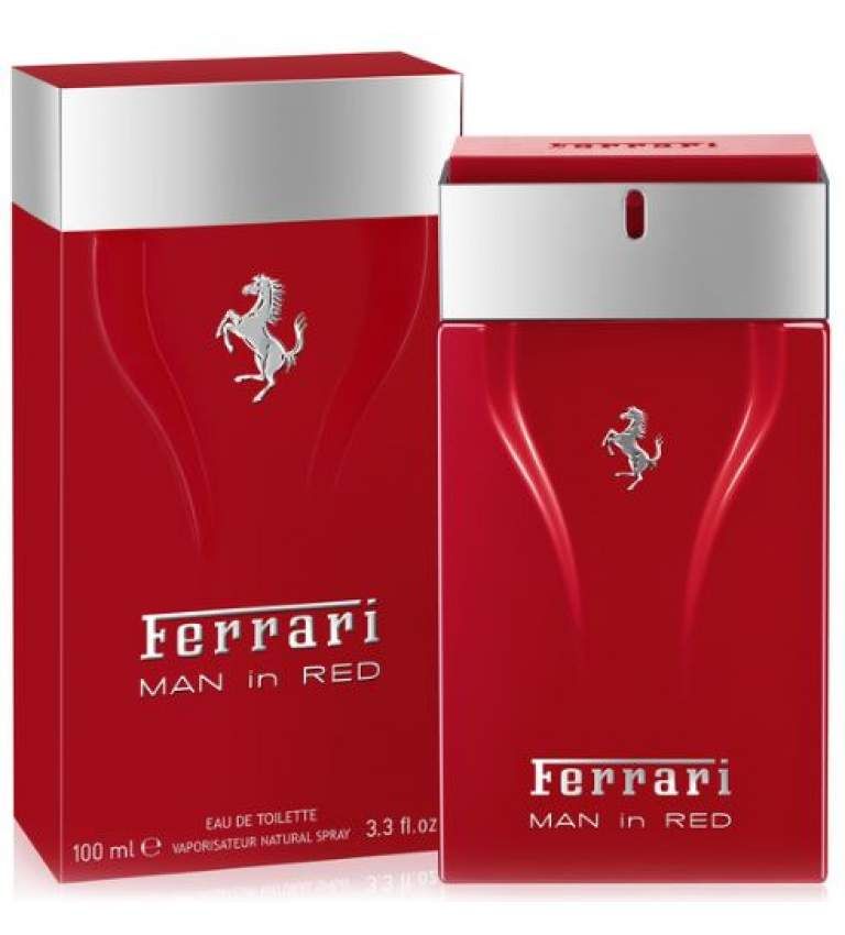 Ferrari Man in Red