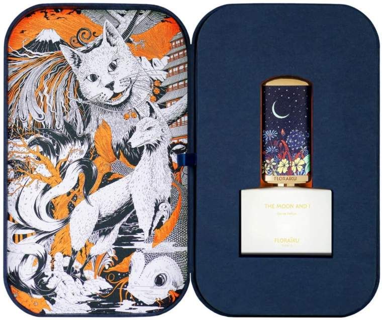 Floraiku The Moon and I