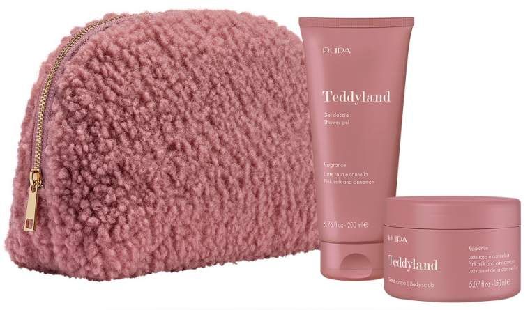 Pupa Teddyland Kit 1 Pink Milk and Cinnamon