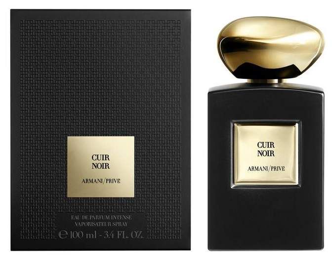 Giorgio Armani Armani Prive Cuir Noir