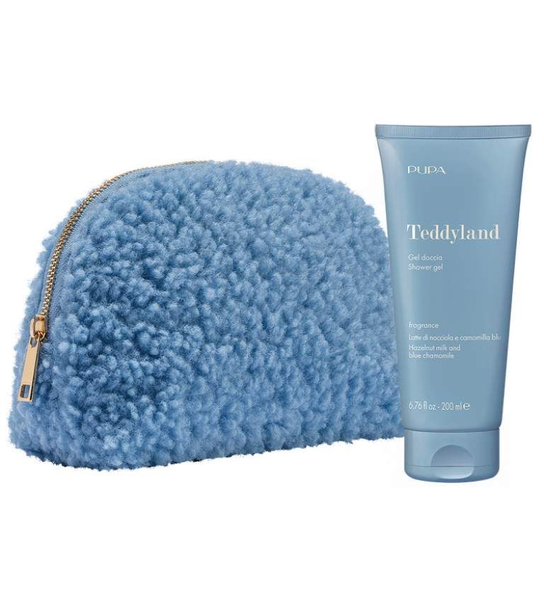 Pupa Teddyland Hazelnut Milk and Blue Chamomille Shower Gel