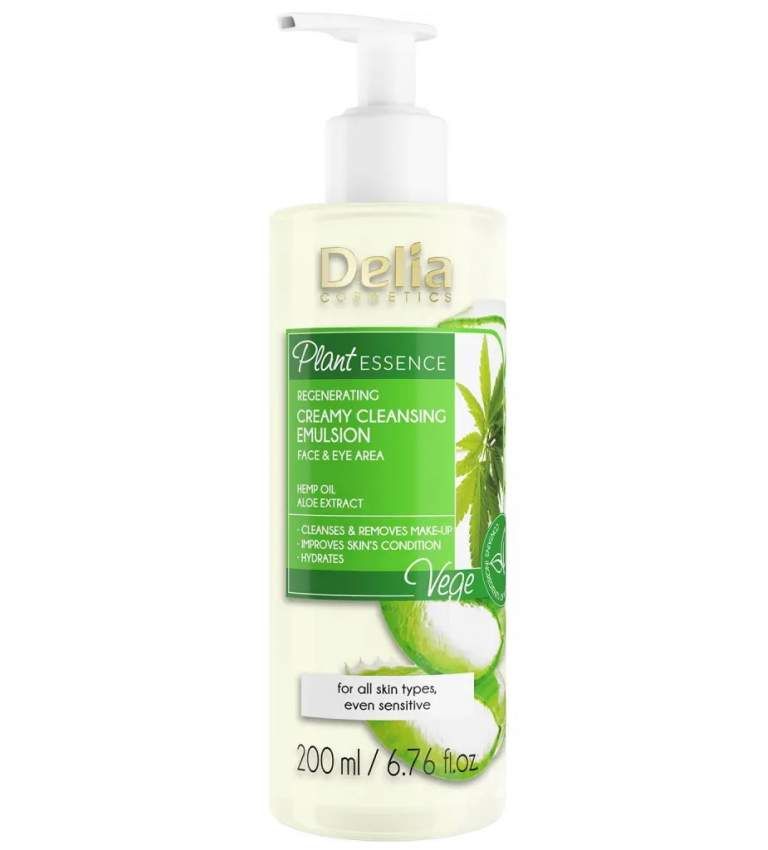 Delia Cosmetics Delia Plant Regenerating Essence Creamy Cleansing Emulsion