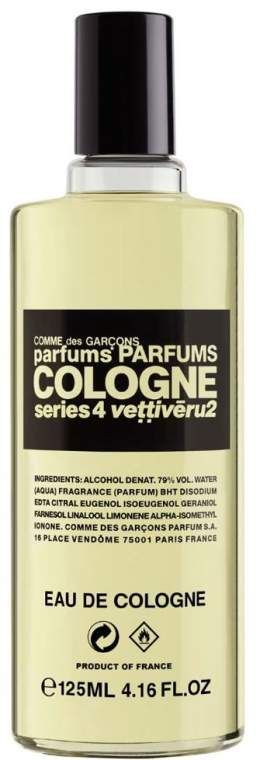 Comme des Garcons Cologne series 4 vettiveru