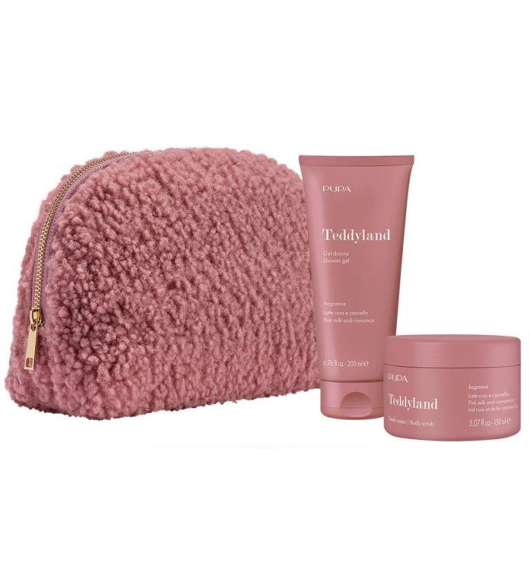 Pupa Teddyland Kit 1 Pink Milk and Cinnamon