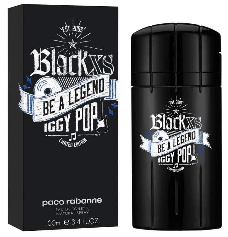 Rabanne Black XS Be a Legend Iggy Pop