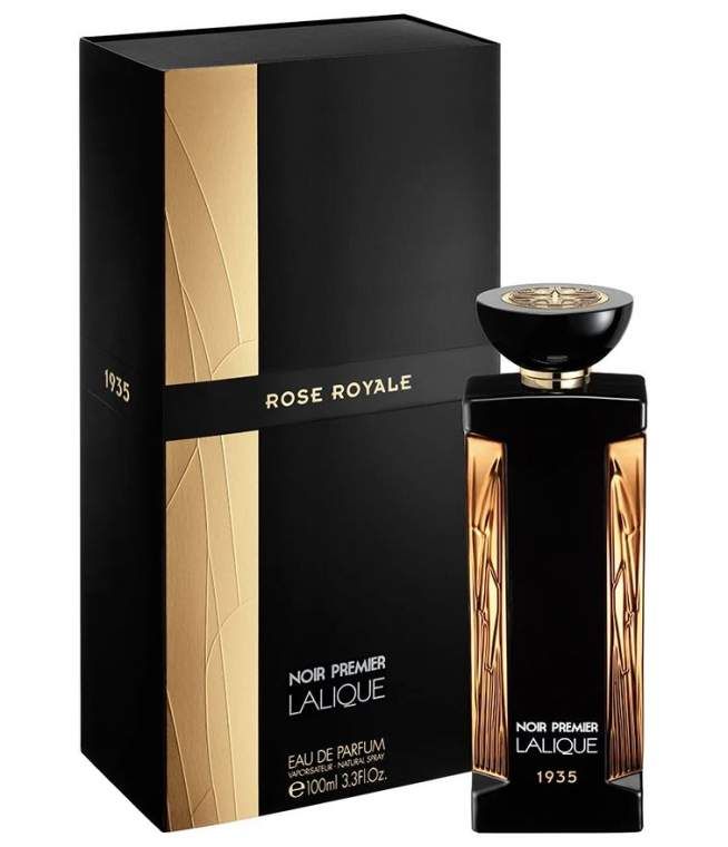 Lalique Noir Premier Rose Royale 1935