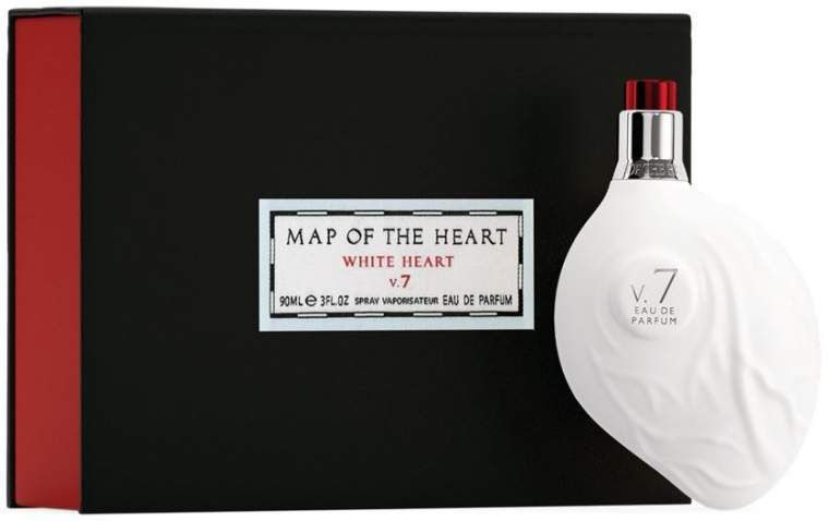 Map of the Heart White Heart v.7