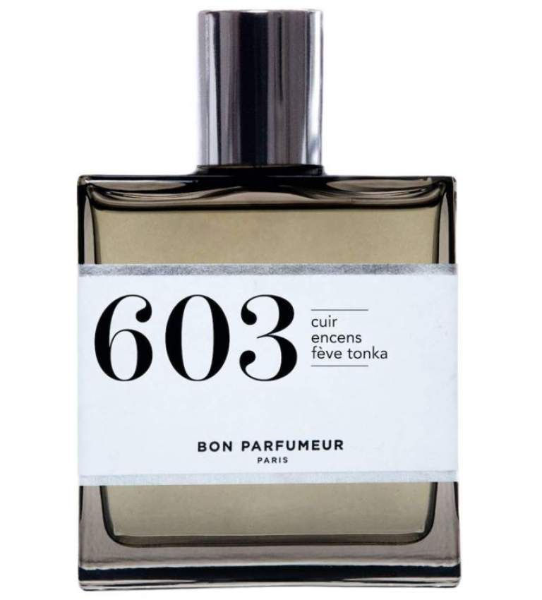 Bon Parfumeur 603 : cuir / encens / feve tonka