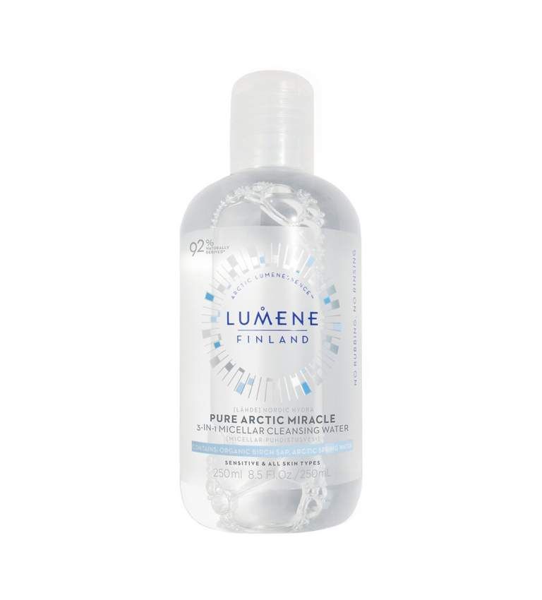 Lumene Lahde Pure Arctic Mineral 3 in 1 Micellar Cleansing Water