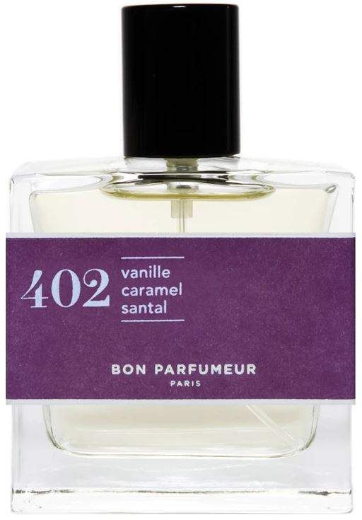Bon Parfumeur 402: vanilla / toffee / sandalwood