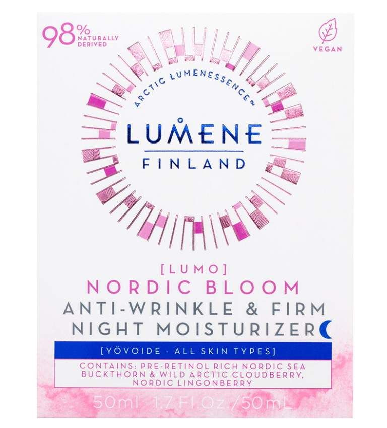 Lumene Lumo Nordic Bloom Anti-Wrinkle & Firm Night Moisturizer