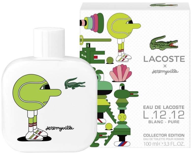 Lacoste Eau de Lacoste L.12.12 Blanc Pure x Jeremyville