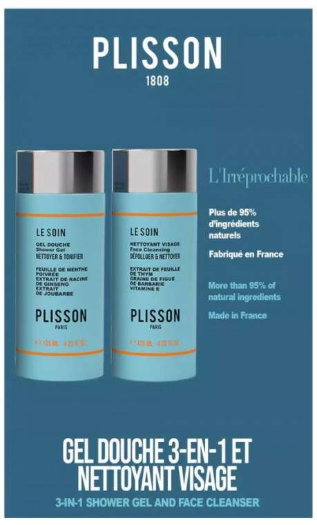 Plisson Plisson Duo L'Irreprochable Set