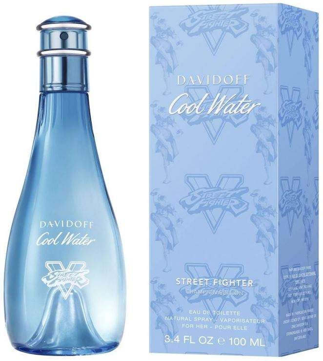 Davidoff Cool Water Street Fighter Champion Edition