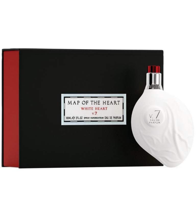 Map of the Heart White Heart v.7