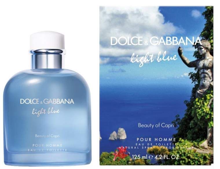 Dolce&Gabbana Light Blue pour Homme Beauty of Capri