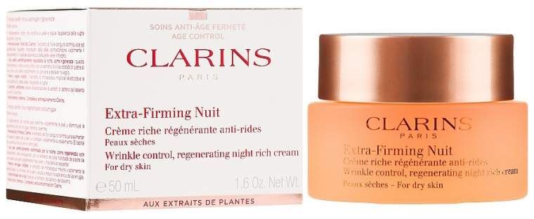 Clarins Extra-Firming Night Rich Cream For Dry Skin