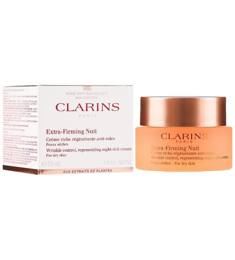 Clarins Extra-Firming Night Rich Cream For Dry Skin