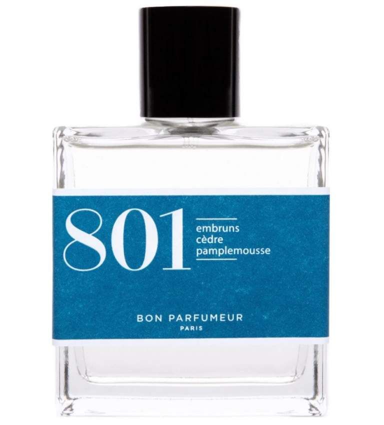 Bon Parfumeur 801 : sea spray / cedar / grapefruit