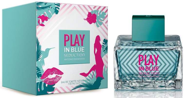 Antonio Banderas Play In Blue Seduction for Women