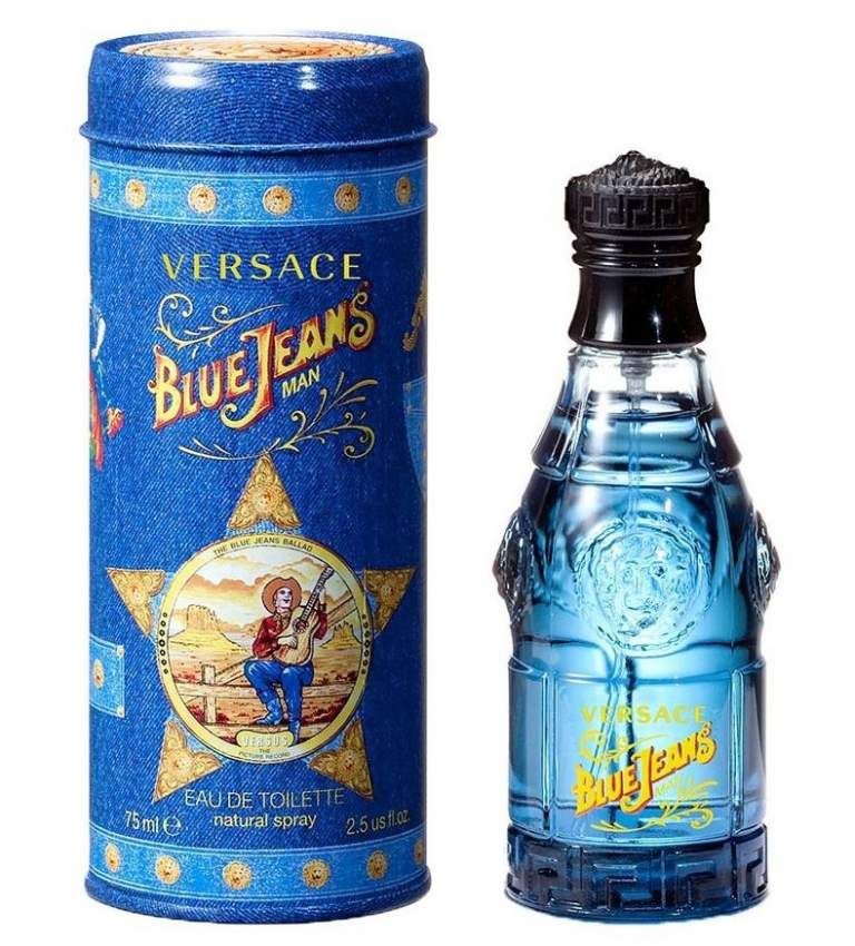 Versace Versace Blue Jeans Man