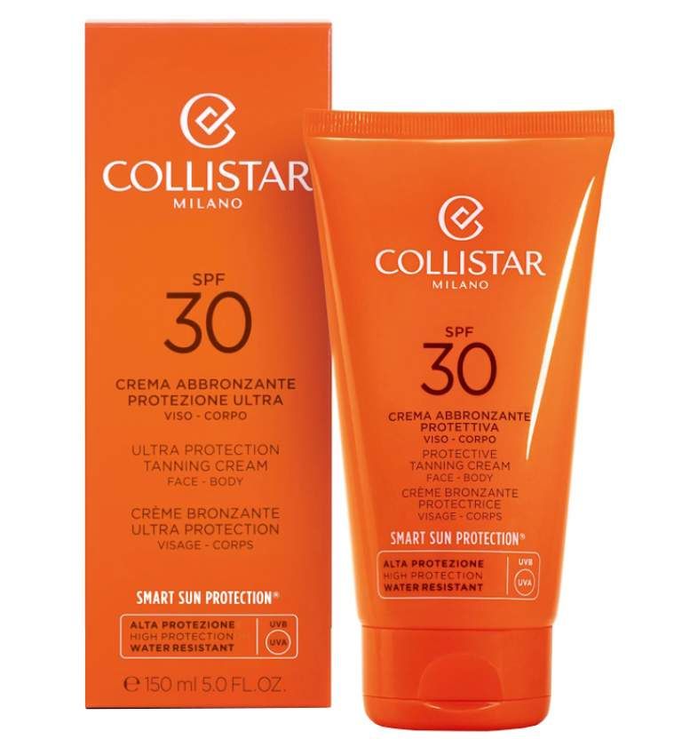 Collistar Ultra Protection Tanning Cream Face-Body SPF 30