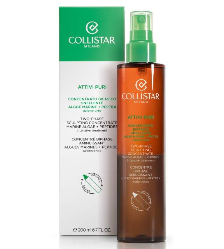 Collistar Pure Actives Two-Phase Sculpting Concentrate With Marine Algae+Peptides