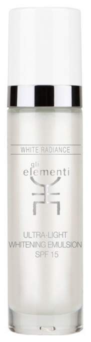 Gli Elementi Ultra-Light Whitening Emulsion SPF 15