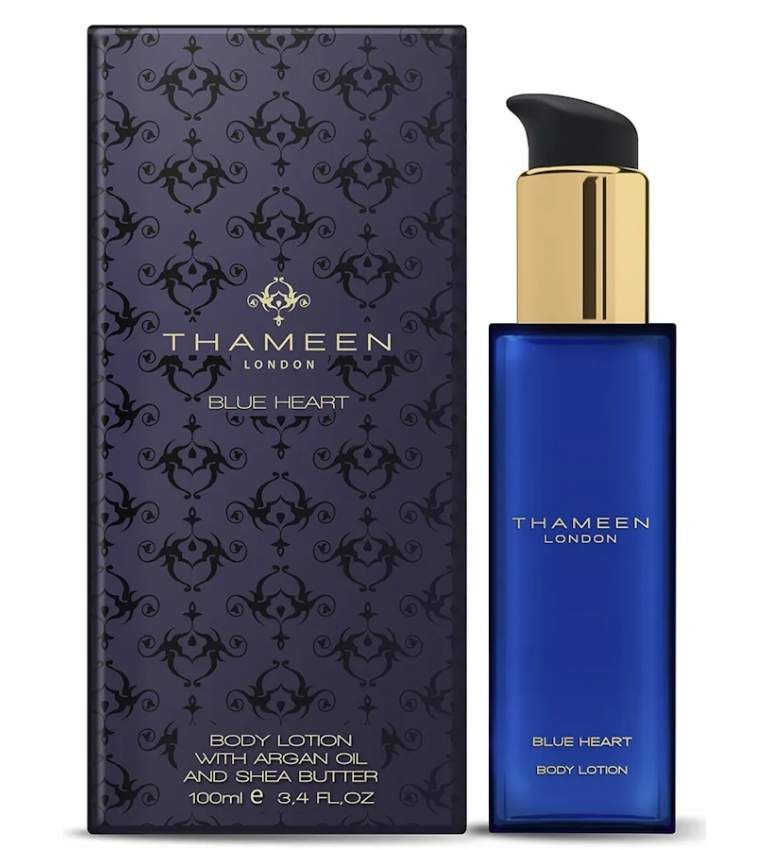 Thameen Blue Heart Body Lotion