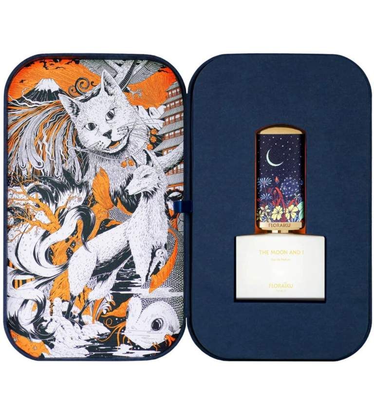 Floraiku The Moon and I
