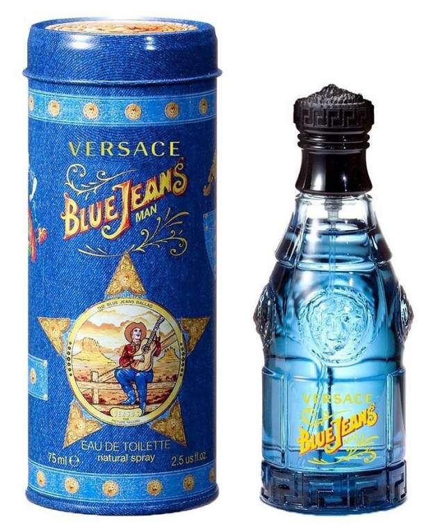 Versace Versace Blue Jeans Man