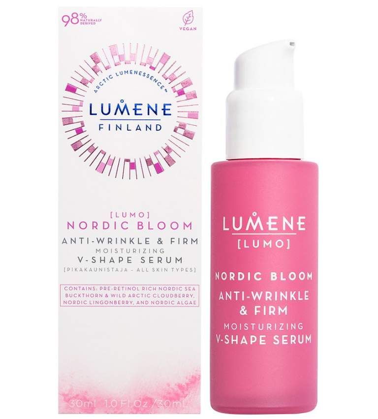 Lumene Lumo Nordic Bloom Anti-Wrinkle & Firm Moisturizing V-Shape Serum