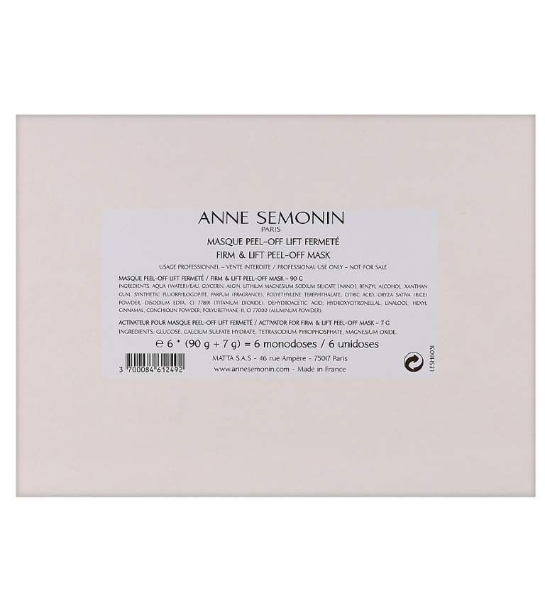 Anne Semonin Anne Semonin Firm & Lift Peel Off Mask